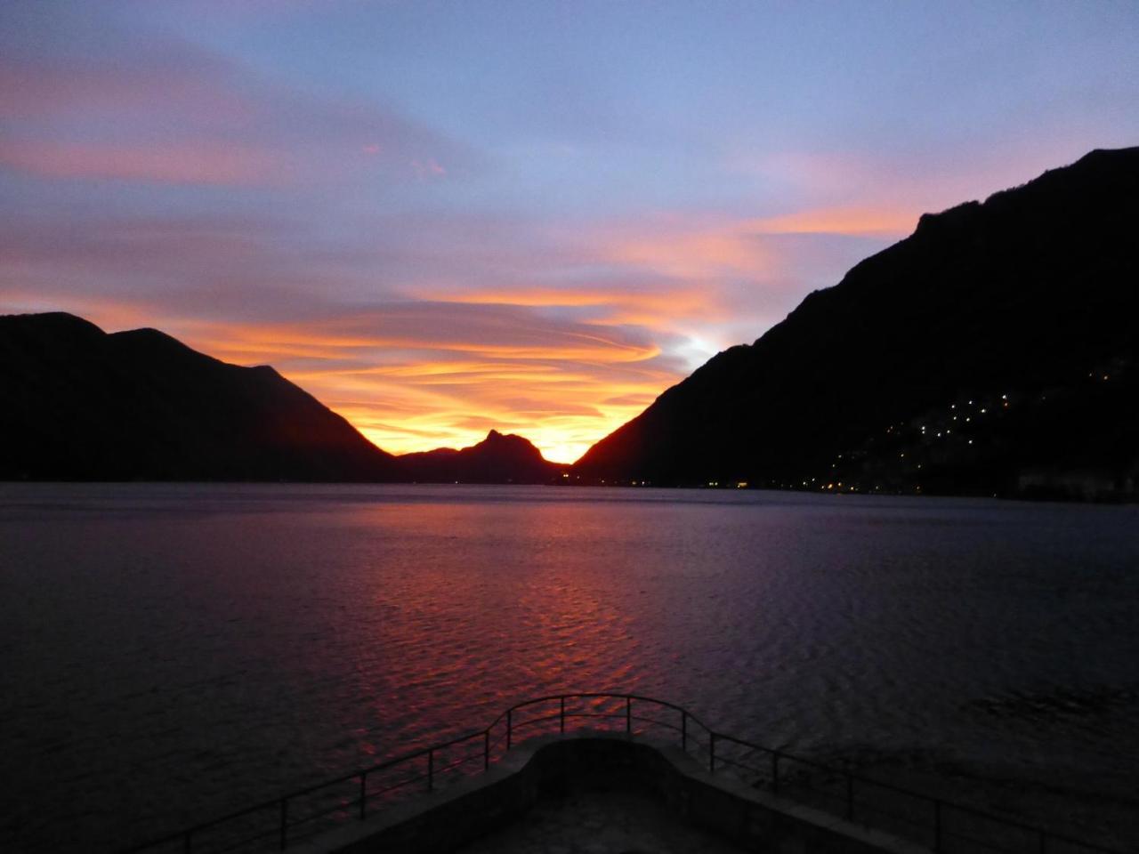 Caffe Del Viaggiatore Valsolda Kültér fotó